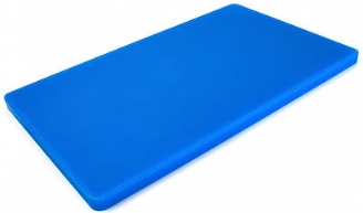 Двусторонняя разделочная доска LDPE, 500 × 300 × 20 мм, синяя One Chef, фото 2